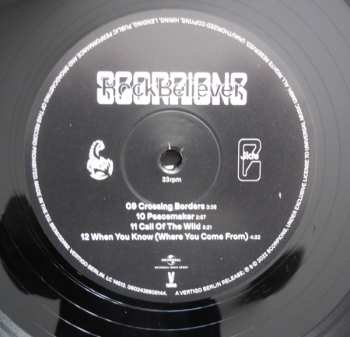 2LP Scorpions: Rock Believer DLX | LTD