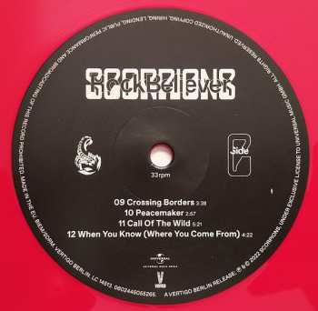 2LP Scorpions: Rock Believer LTD