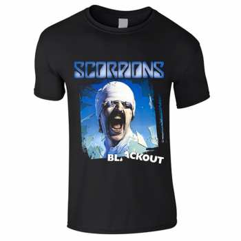 Merch Scorpions: T-shirt Kinder Blackout (kids 7-8)