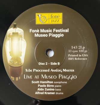 2LP Scott Hamilton: Live at Museo Piaggio LTD
