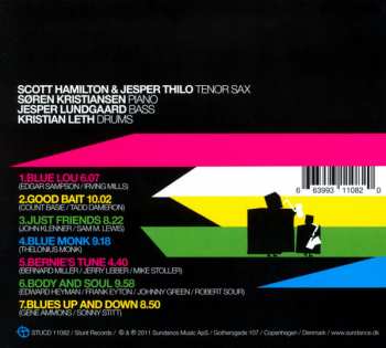 CD Scott Hamilton: Scott Hamilton Meets Jesper Thilo