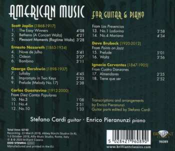CD Dave Brubeck: American Music For Guitar & Piano