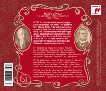 3CD/Doos Dick Hyman: Scott Joplin: The Complete Works For Piano