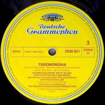 2LP/Doos Scott Joplin: Treemonisha (Original Cast Recording)