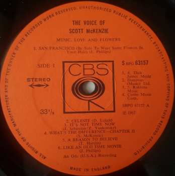LP Scott McKenzie: The Voice Of Scott McKenzie