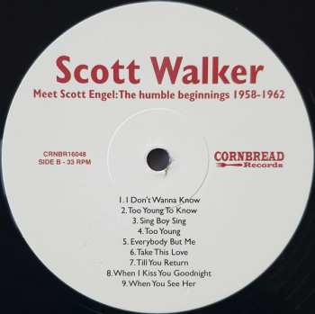 LP Scott Walker: Meet Scott Engel: The Humble Beginnings 1958-1962