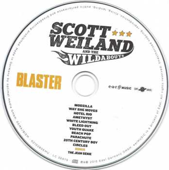 CD Scott Weiland And The Wildabouts: Blaster