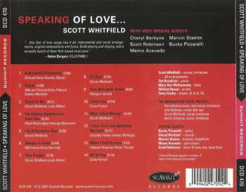 CD Scott Whitfield: Speaking Of Love...