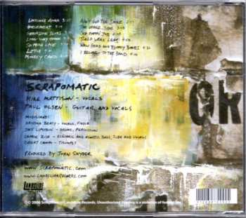 CD Scrapomatic: Alligator Love Cry
