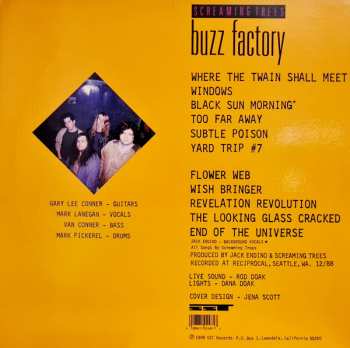 LP Screaming Trees: Buzz Factory CLR