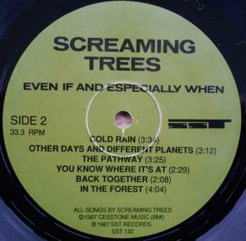 LP Screaming Trees: Even If And Especially When