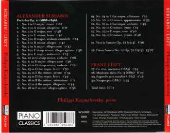 CD Franz Liszt: Preludes / Sonata 10 / Late Works