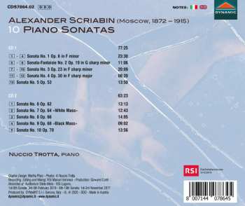 2CD Alexander Scriabine: 10 Piano Sonatas