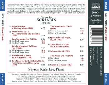 CD Alexander Scriabine: Piano Music