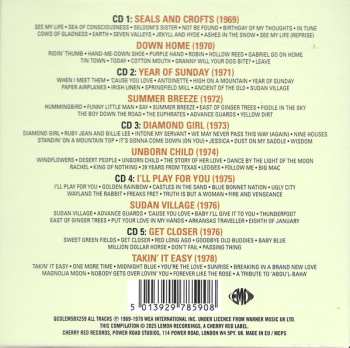 5CD/Doos Seals & Crofts: Gold & Rainbows: The Warner Bros. Years 1969-1978