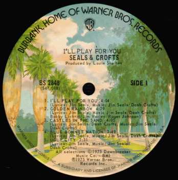 LP Seals & Crofts: I'll Play For You