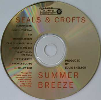 CD Seals & Crofts: Summer Breeze