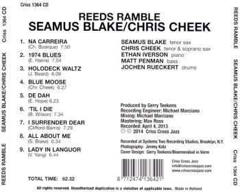CD Chris Cheek: Reeds Ramble