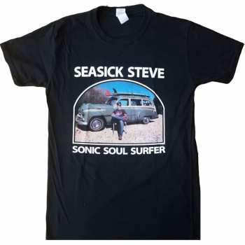 Merch Seasick Steve: T-shirt Full Colour Sonic Soul Surfer 