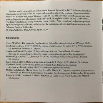 CD Sebastián Aguilera De Heredia: Organ Music