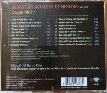 CD Sebastián Aguilera De Heredia: Organ Music