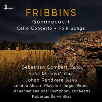 Album Sebastian Comberti: Fribbins: Vc Con: Gommecourt: Folk Songs