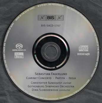 SACD Göteborgs Symfoniker: Clarinet Concerto / Partita / Isola