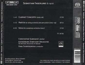 SACD Göteborgs Symfoniker: Clarinet Concerto / Partita / Isola