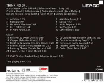 CD Sebastian Gramss: Thinking Of ...