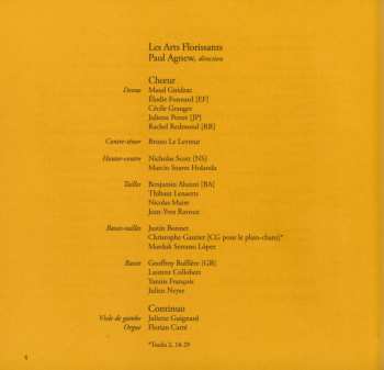CD Les Arts Florissants: Les Maître Du Motet
