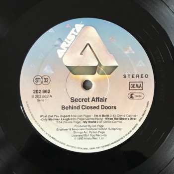 LP Secret Affair: Behind Closed Doors