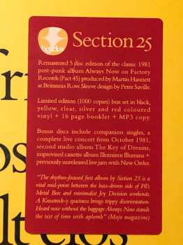 5LP/Doos Section 25: Always Now DLX | LTD | CLR