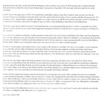 CD Section 25: Love And Hate (In The English Countryside)