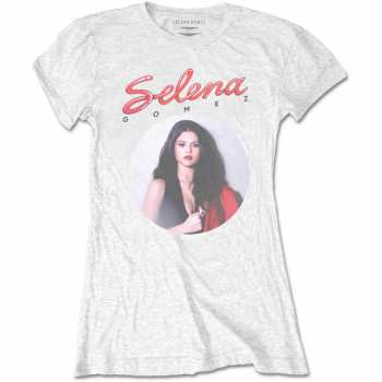 Merch Selena Gomez: Dames T-shirt 80's Glam 