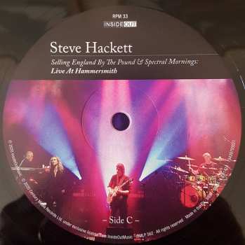 4LP/2CD Steve Hackett: Selling England By The Pound & Spectral Mornings: Live At Hammersmith DLX | LTD