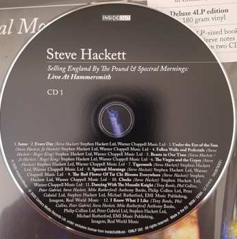 4LP/2CD Steve Hackett: Selling England By The Pound & Spectral Mornings: Live At Hammersmith DLX | LTD