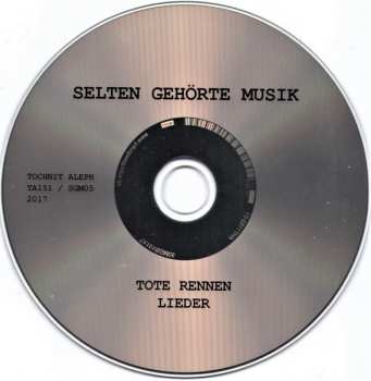 CD Selten Gehörte Musik:  Tote Rennen - Lieder