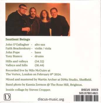 CD Sentient Beings: Truth Is Not The Enemy