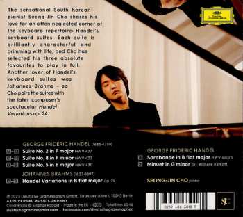 CD Seong-Jin Cho: The Handel Project (Handel: 3 Suites - Brahms: Handel Variations)