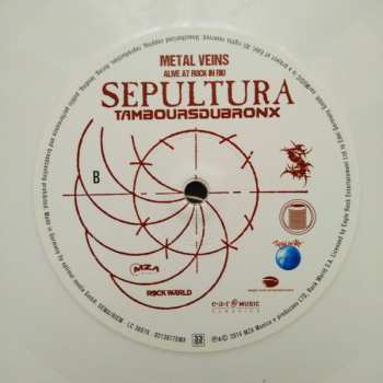2LP Sepultura: Metal Veins - Alive At Rock In Rio LTD | NUM | CLR