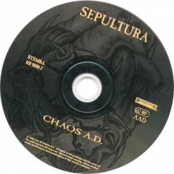 CD Sepultura: Chaos A.D.
