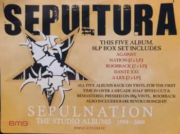 8LP/Doos Sepultura: Sepulnation