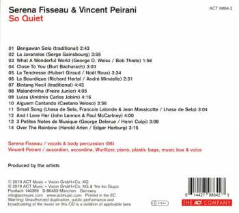 CD Vincent Peirani: So Quiet DIGI