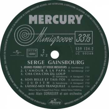 9LP/Doos Serge Gainsbourg: Intégrale Des Enregistrements Studio, Volume 1 : 1958-1970  LTD