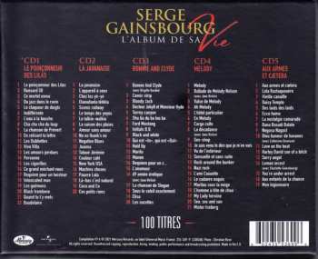 5CD/Doos Serge Gainsbourg: L'album De Sa Vie