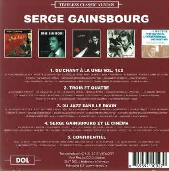 5CD/Doos Serge Gainsbourg: Timeless Classic Albums