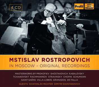 Album Mstislav Rostropovich: Mstislav Rostropovich In Moscow