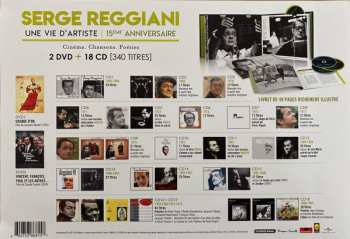 18CD/2DVD/Doos Serge Reggiani: Une Vie D'artiste LTD