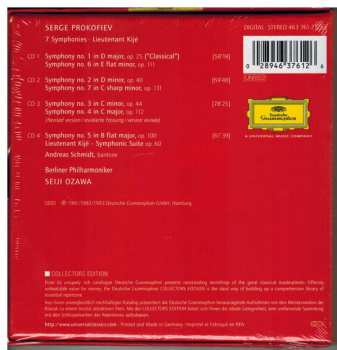 4CD/Doos Sergei Prokofiev: 7 Symphonies •  Lieutenant Kijé