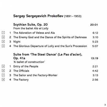 CD Sergei Prokofiev: Alexander Nevsky - Scythian Suite - Suite From 'The Steel Dance'